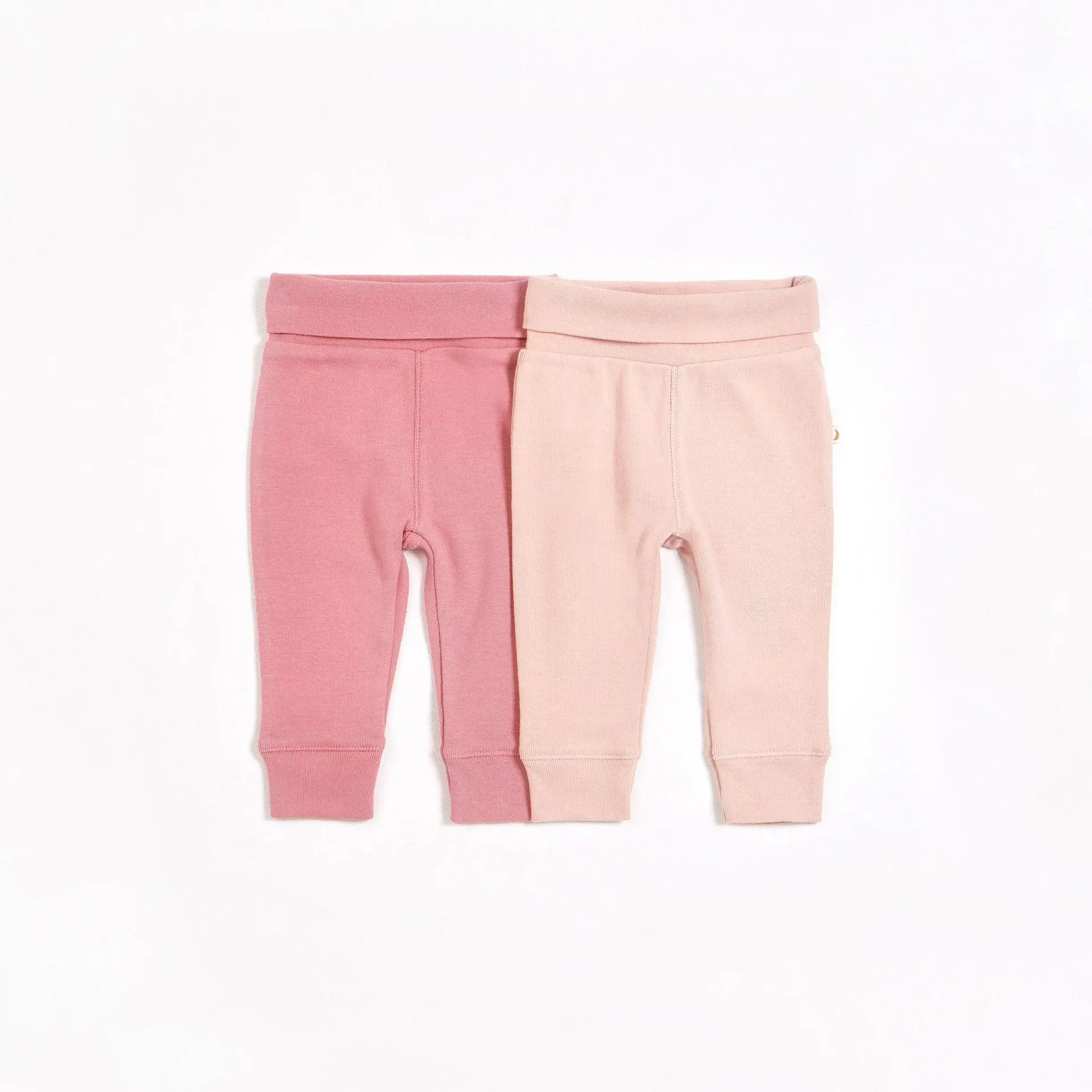 Petit Lem Barely Pink and Dusty Rose 2 Pack Pants