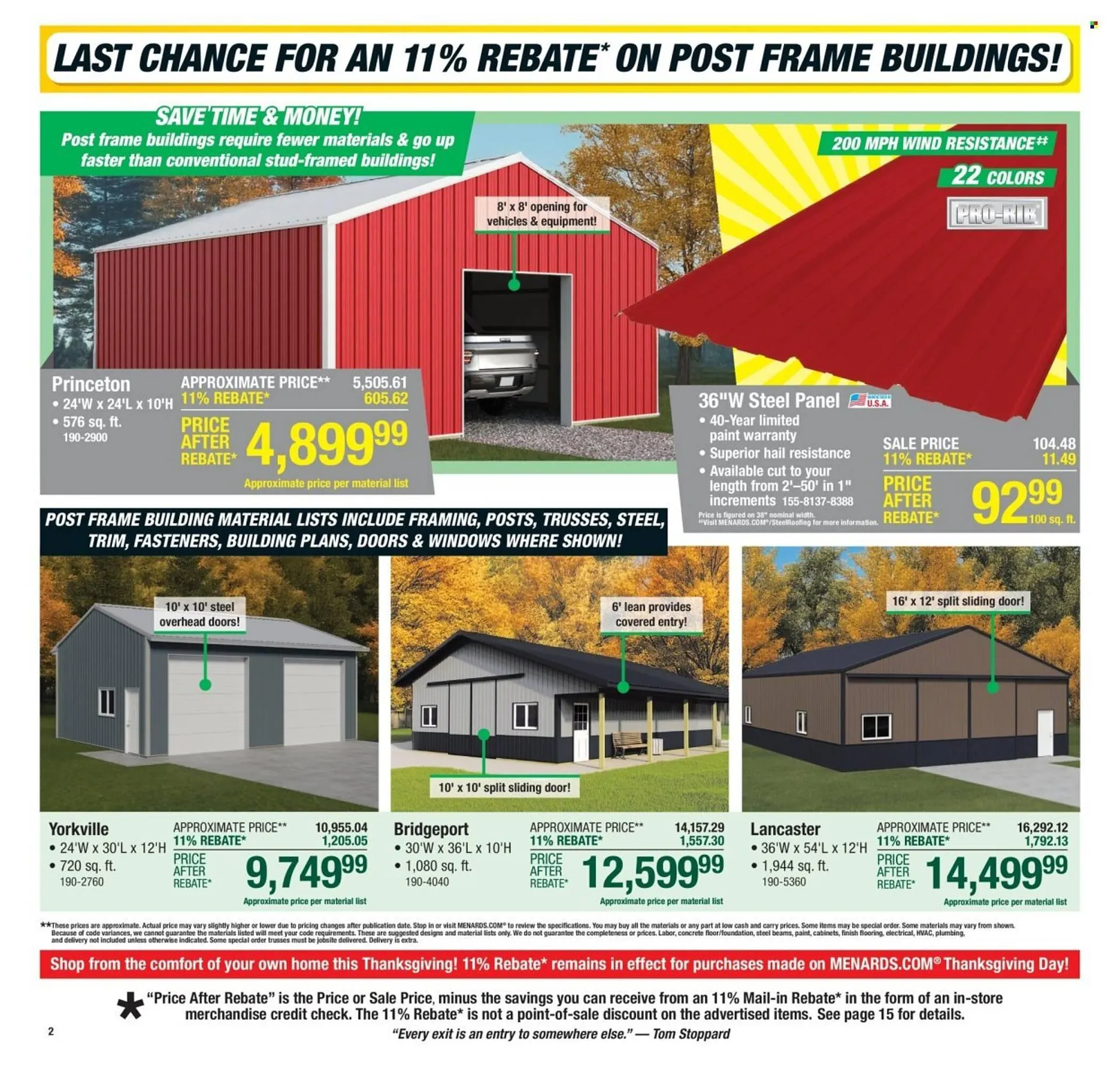 Weekly ad Menards weekly ad from November 13 to November 27 2025 - Page 3