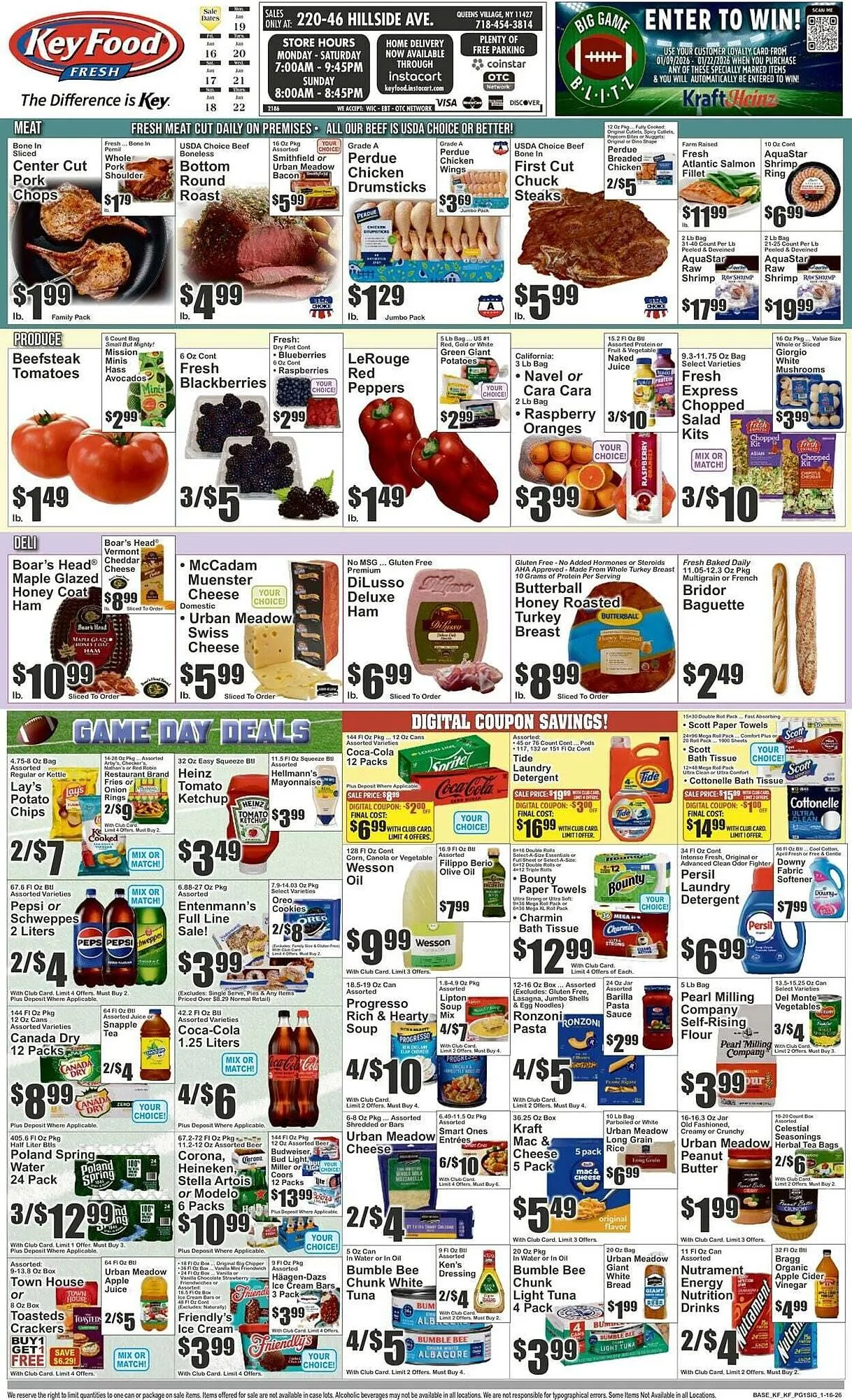 Weekly ad Key Food circular from January 16 to January 22 2026 - Page 1