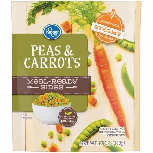 Kroger® Meal Ready Sides Frozen Peas & Carrots