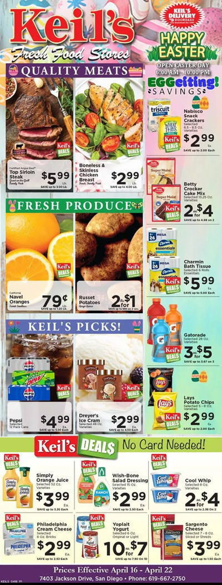 Keils Fresh Food Stores Weekly Ad - 1