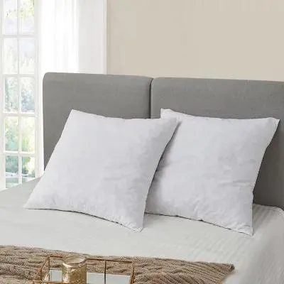Serta Euro Square Feather Pillow Insert, 2 Pack
