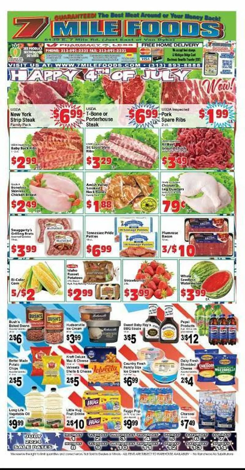 7 Mile Foods Weekly Ad - 1