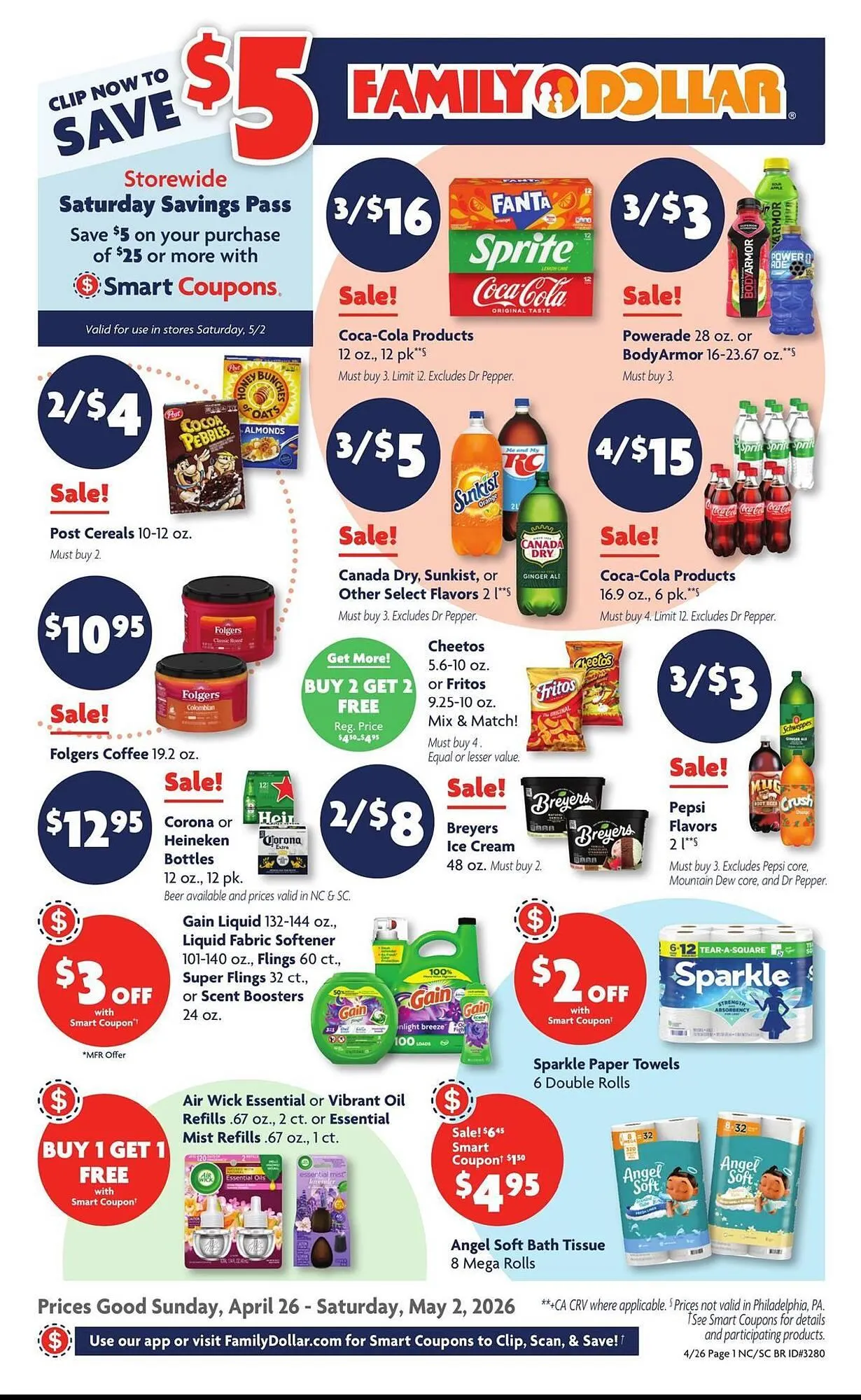Family Dollar weekly ad - 1