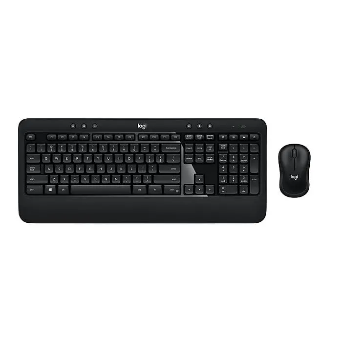 Logitech Advanced Wireless Combo Keyboard and Mouse,