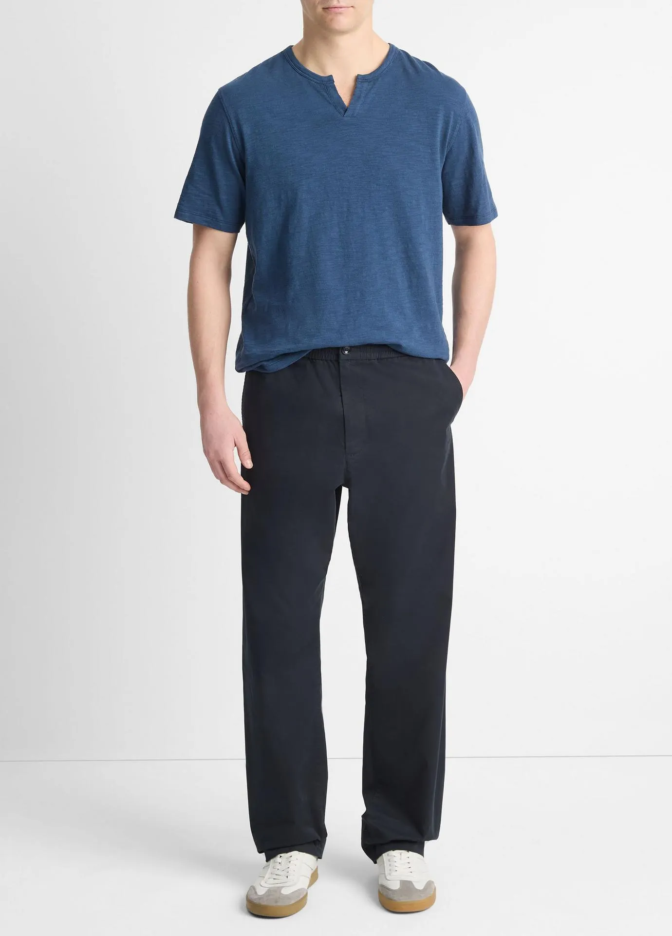 Cotton-Blend Louie Beach Pant