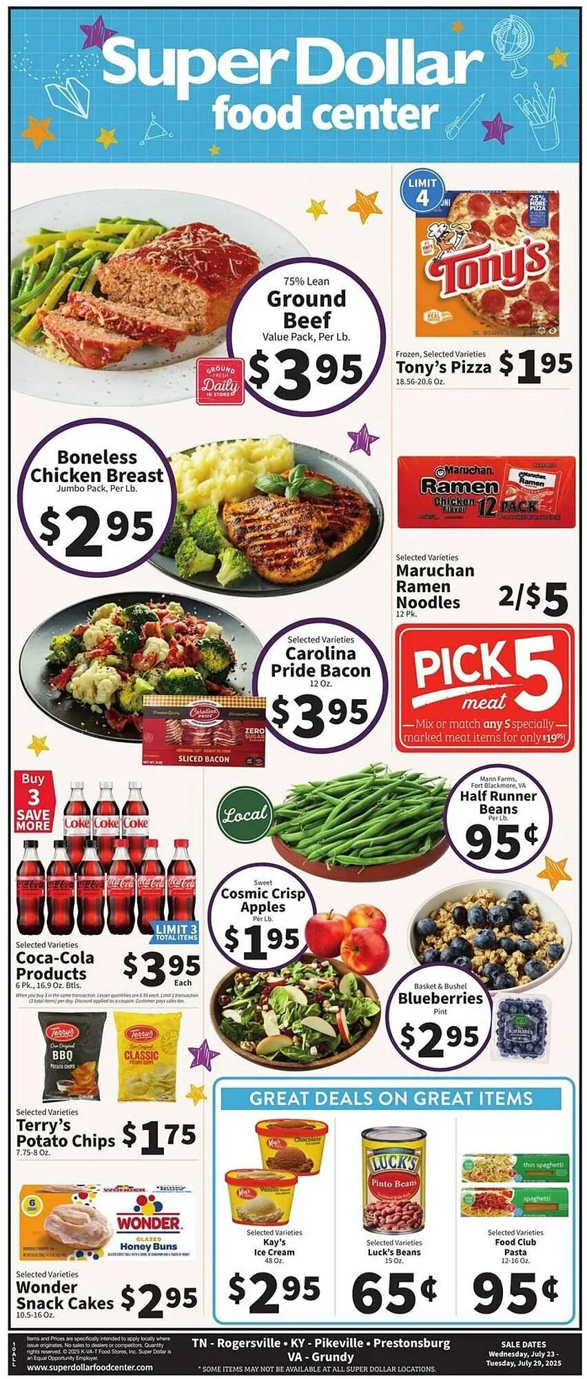 Super Dollar Food Center Weekly Ad - 1