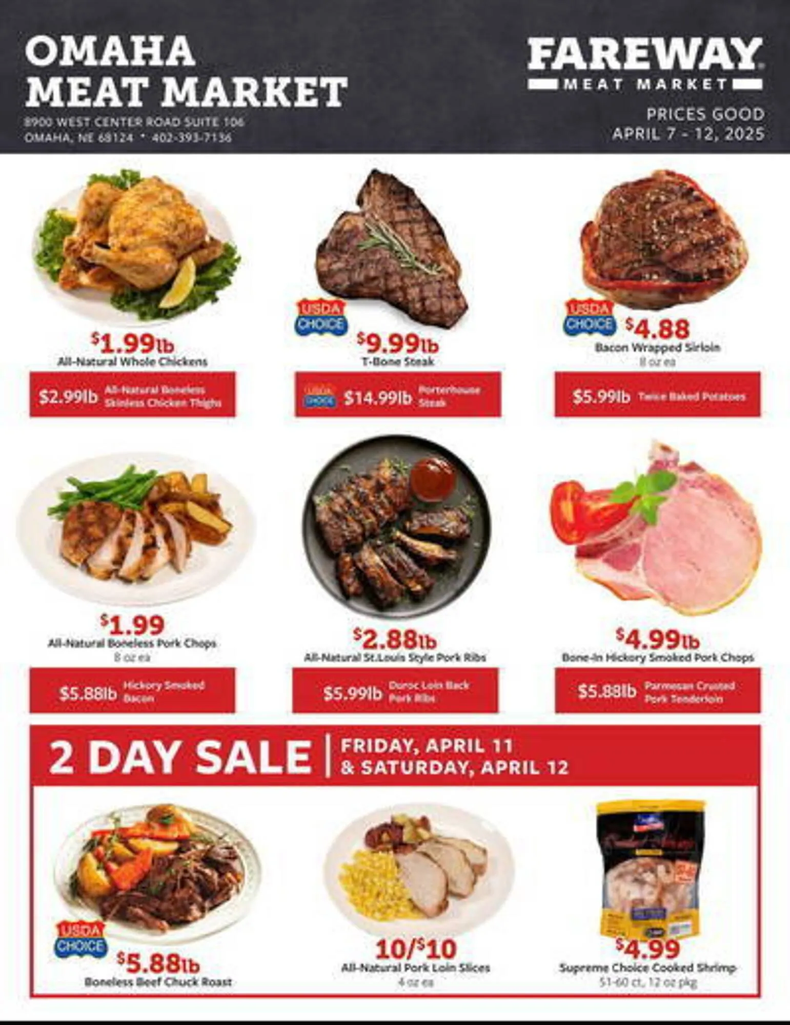 Weekly ad Fareway Weekly Ad from April 7 to April 12 2025 - Page 1