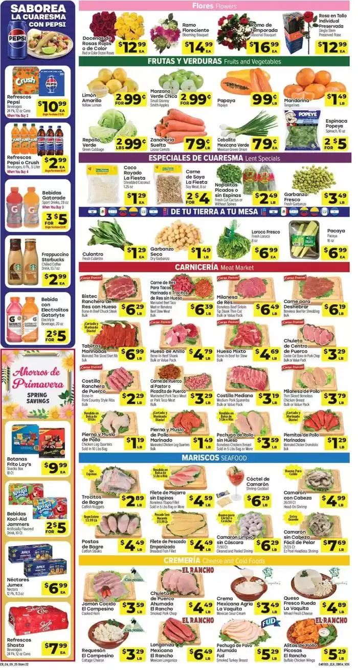 Weekly ad Supermercado El Rancho Weekly ad from April 9 to April 15 2025 - Page 4