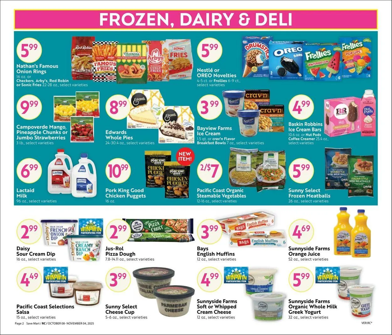 Weekly ad Save Mart Current weekly ad from October 8 to November 4 2025 - Page 2
