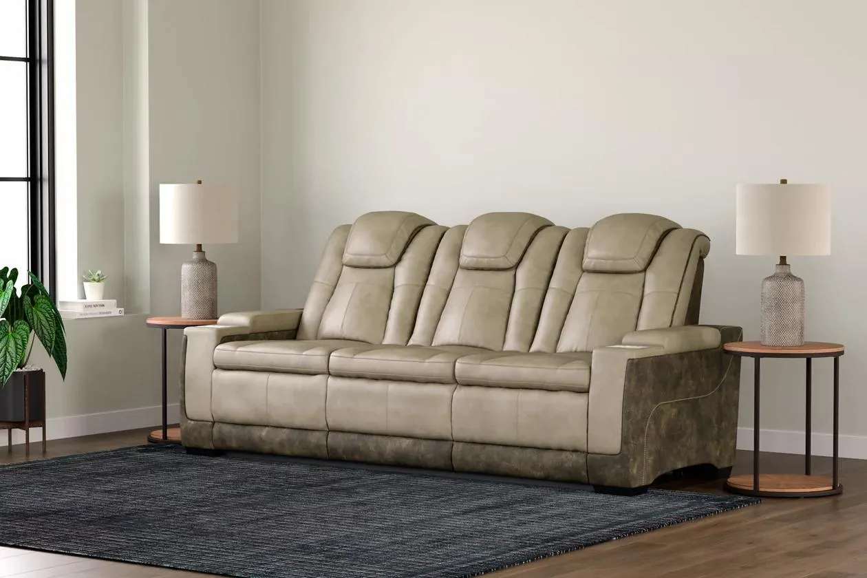 Next-Gen DuraPella Performance Fabric Dual Power Reclining Sofa