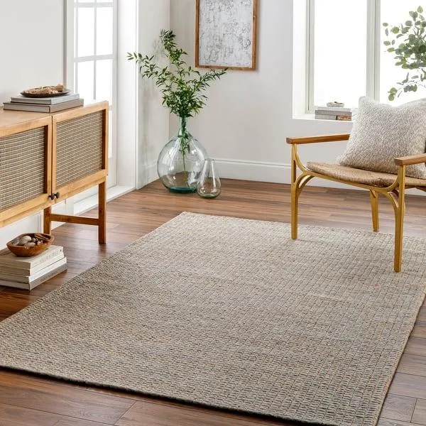 Petyra Handmade Jute & Wool Blend Area Rug