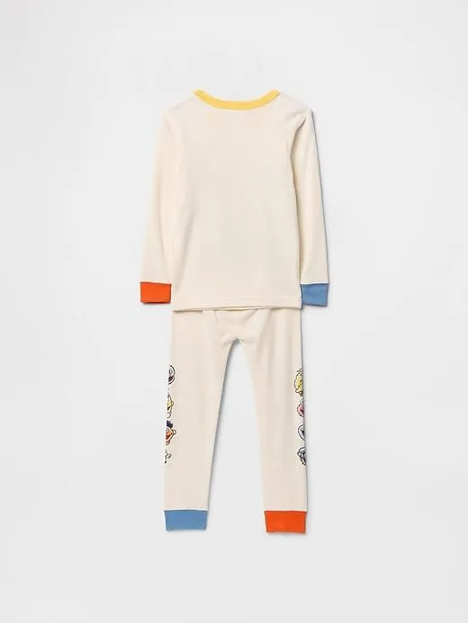 Baby & Toddler Sesame Street Organic Brushed Cotton PJ Set