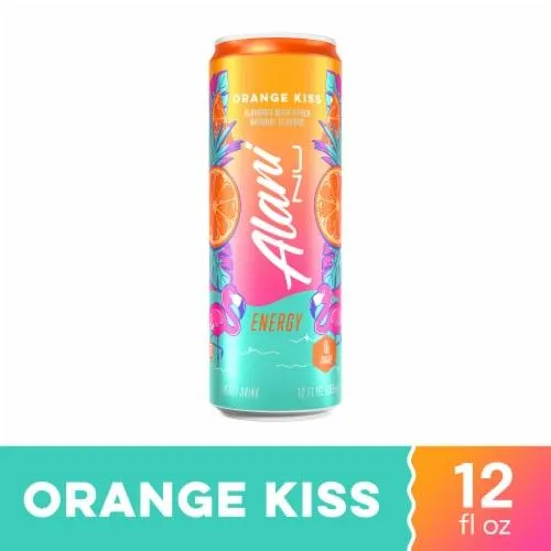 Alani Nu Orange Kiss Sugar Free Energy Drink Can