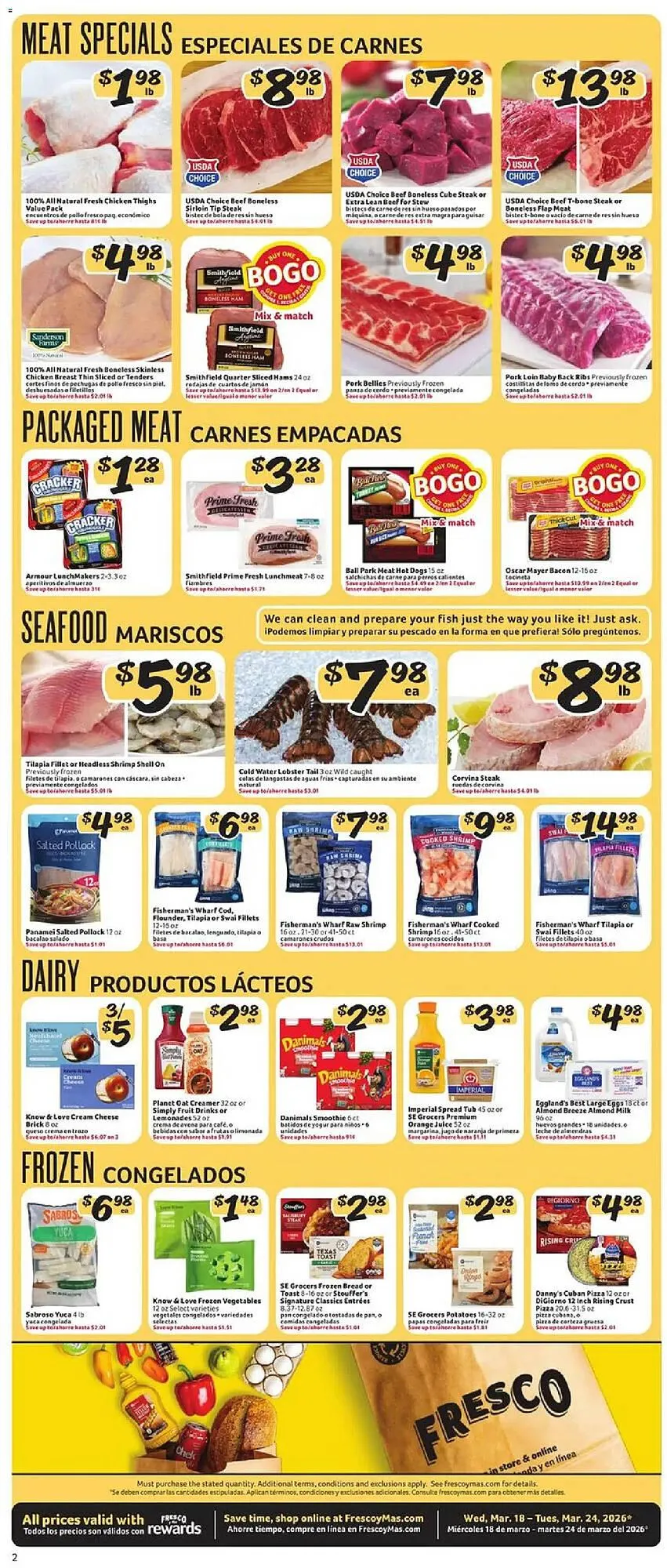 Weekly ad Fresco y Más weekly ad from March 18 to March 24 2026 - Page 2