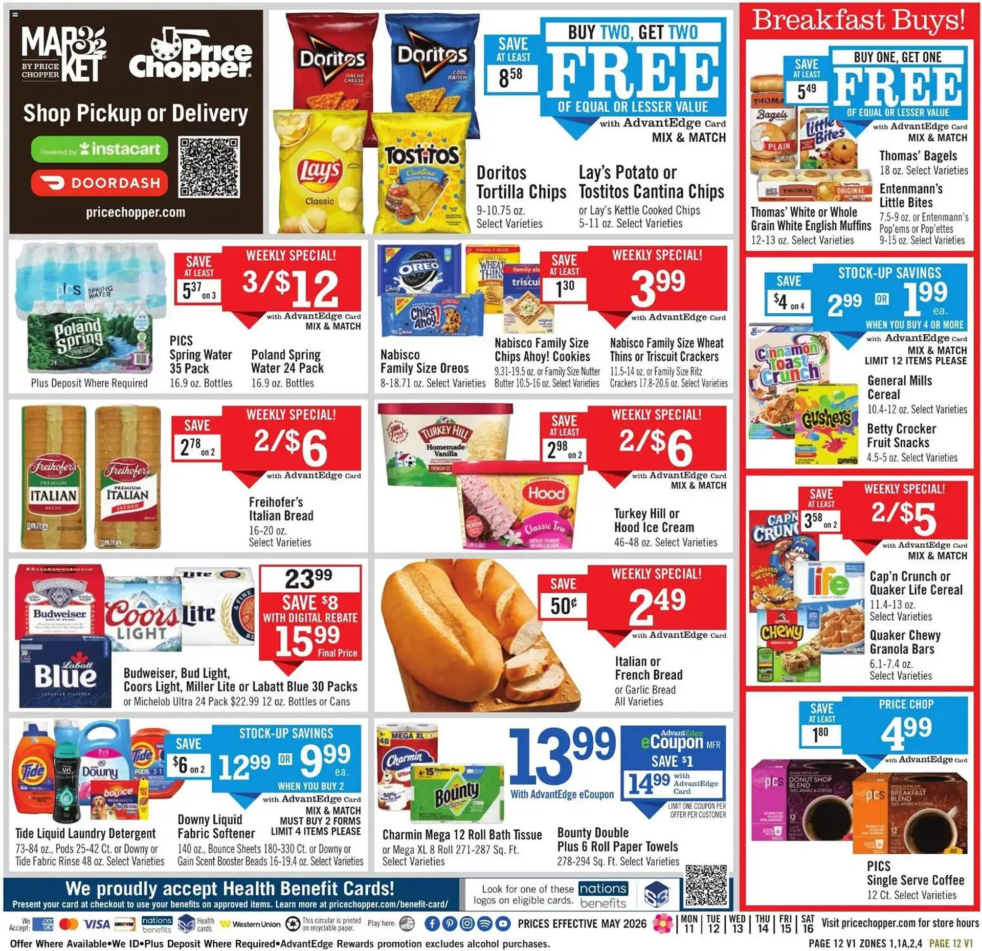 Weekly ad Price Chopper weekly ad from May 10 to May 17 2026 - Page 12