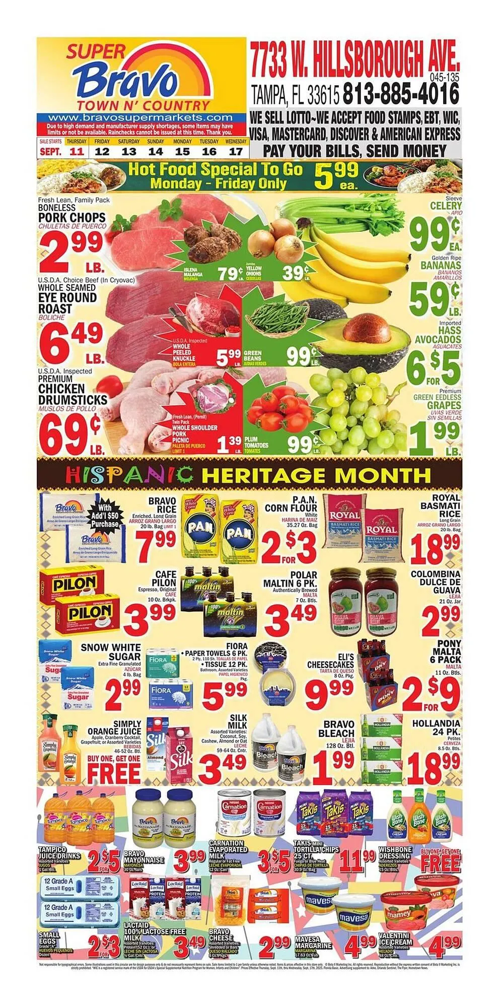 Weekly ad Bravo Supermarkets weekly ad from September 11 to September 17 2025 - Page 1