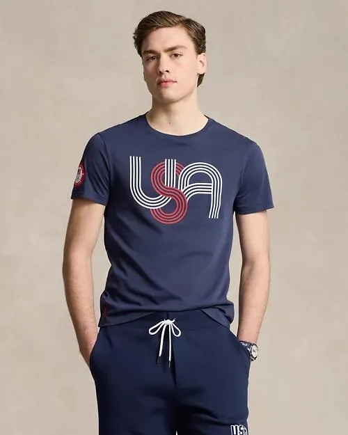 Team USA Jersey Graphic T-Shirt