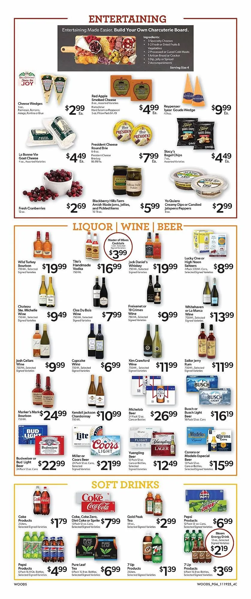 Weekly ad Woods Supermarket weekly ad from November 19 to December 2 2025 - Page 6