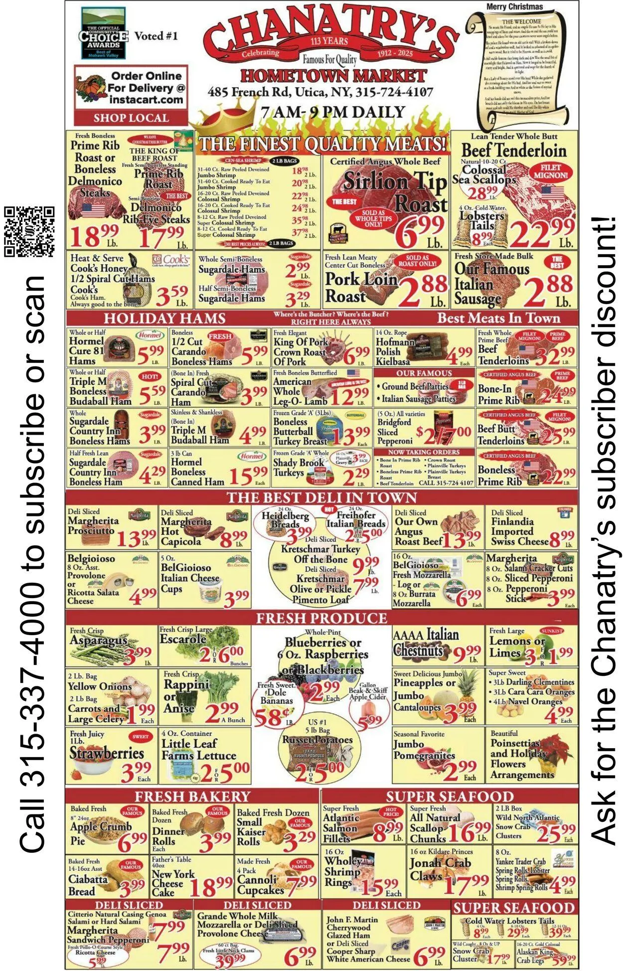 Weekly ad Chanatry's Hometown Market from December 21 to December 27 2025 - Page 2