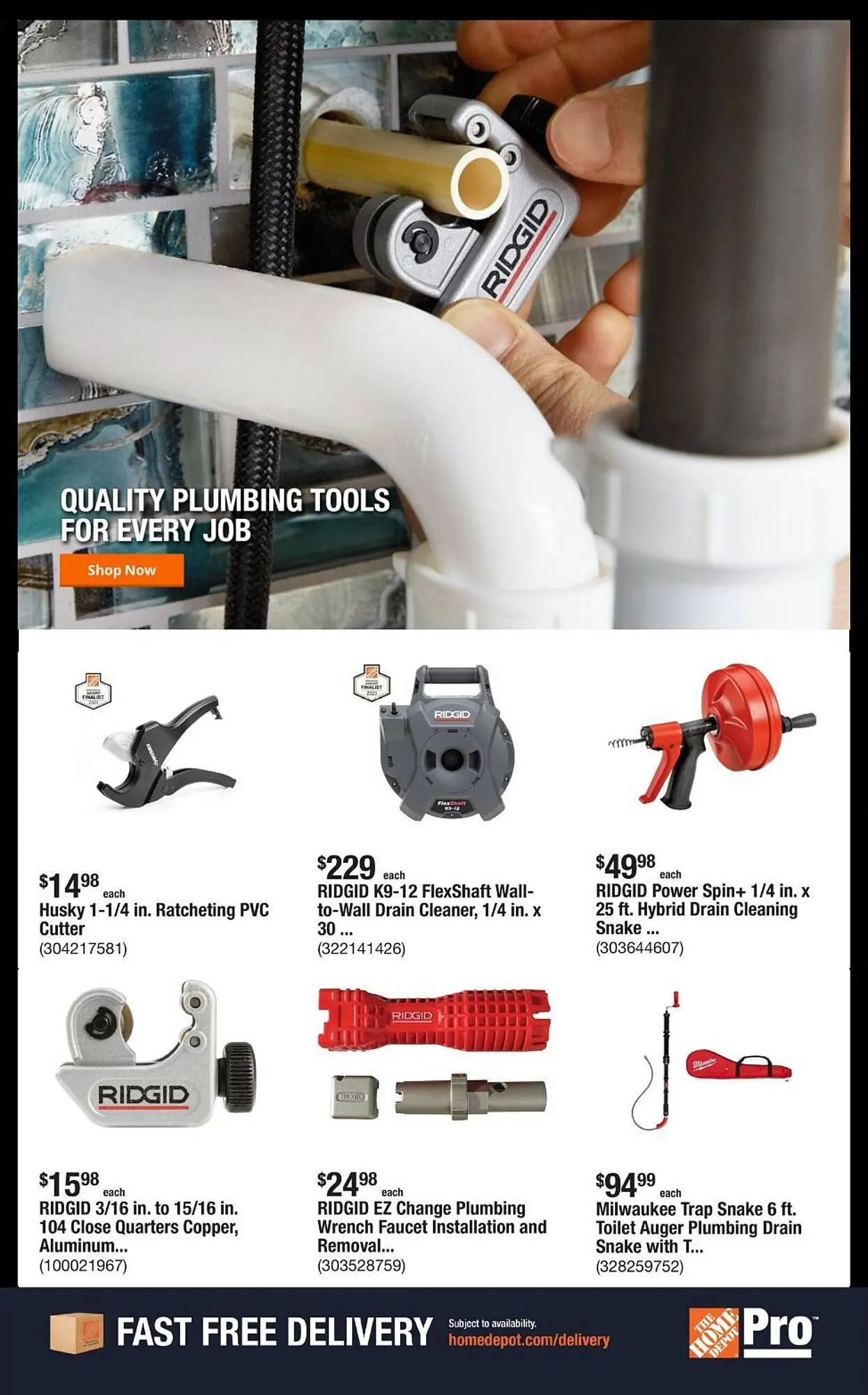 Weekly ad The Home Depot Weekly Ad from August 25 to September 21 2025 - Page 4