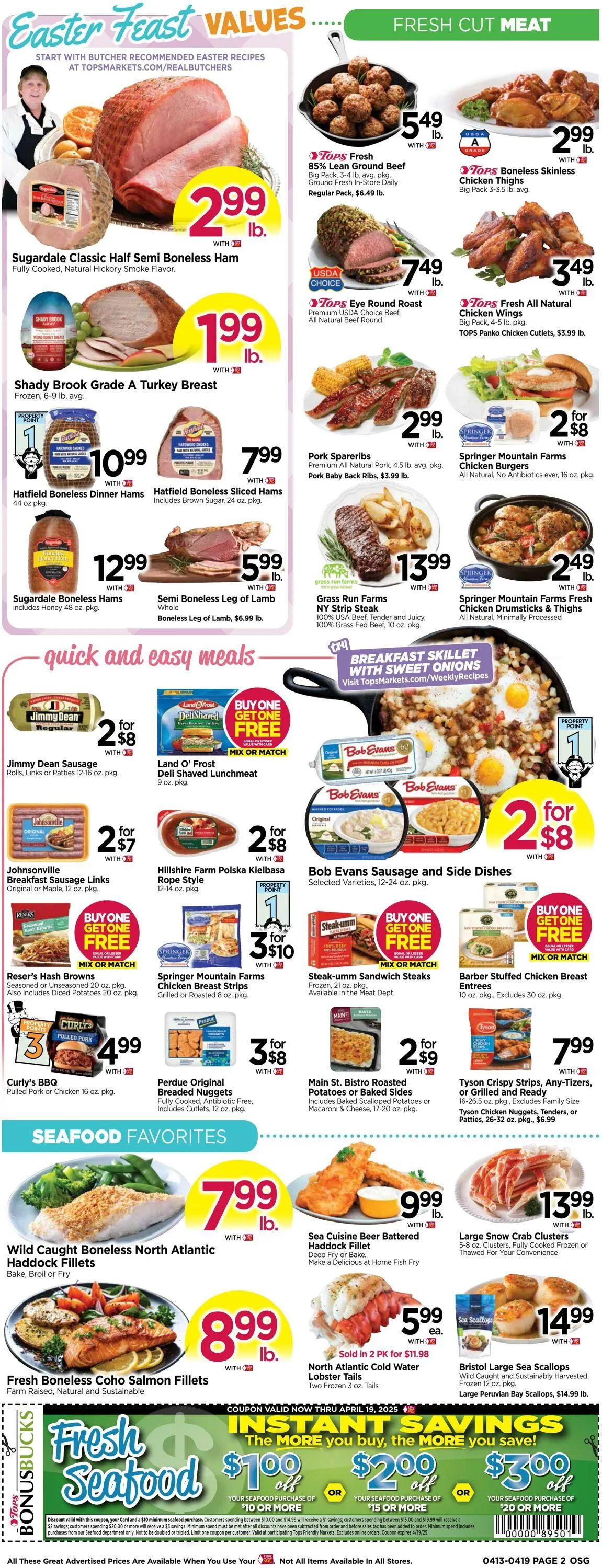 Weekly ad Tops Friendly Markets from April 13 to April 19 2025 - Page 4