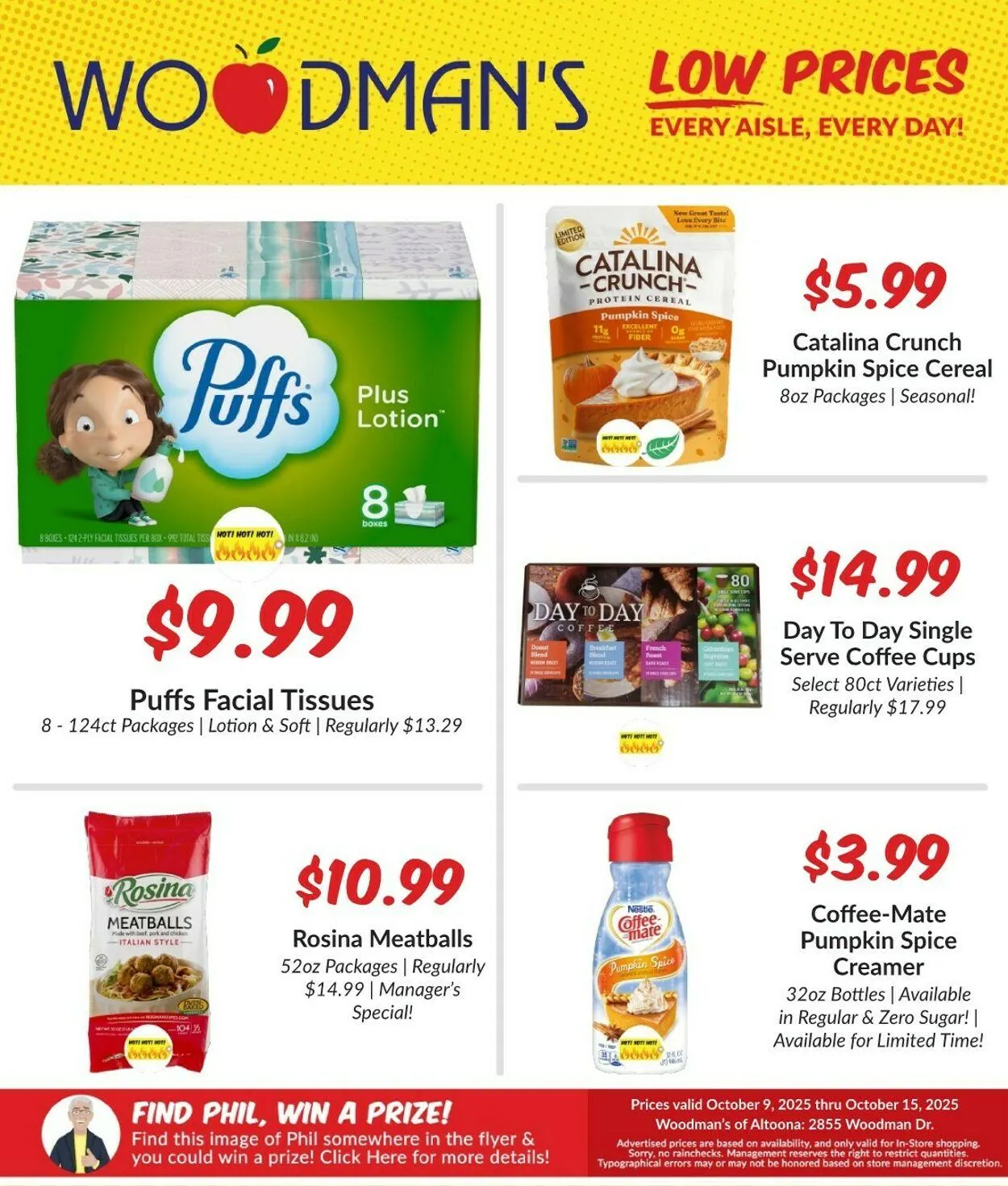 Weekly ad Woodman's Market - ALTOONA, WI from October 9 to October 15 2025 - Page 1