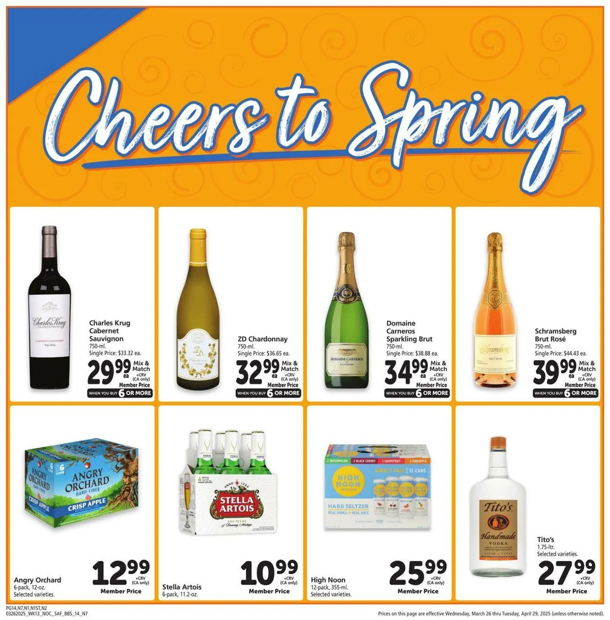 Weekly ad Safeway Current weekly ad from March 26 to April 29 2025 - Page 14