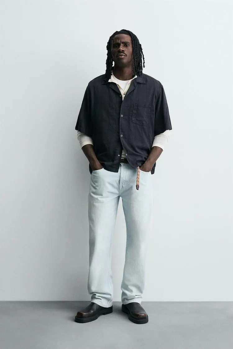 STRIPED JACQUARD SHIRT