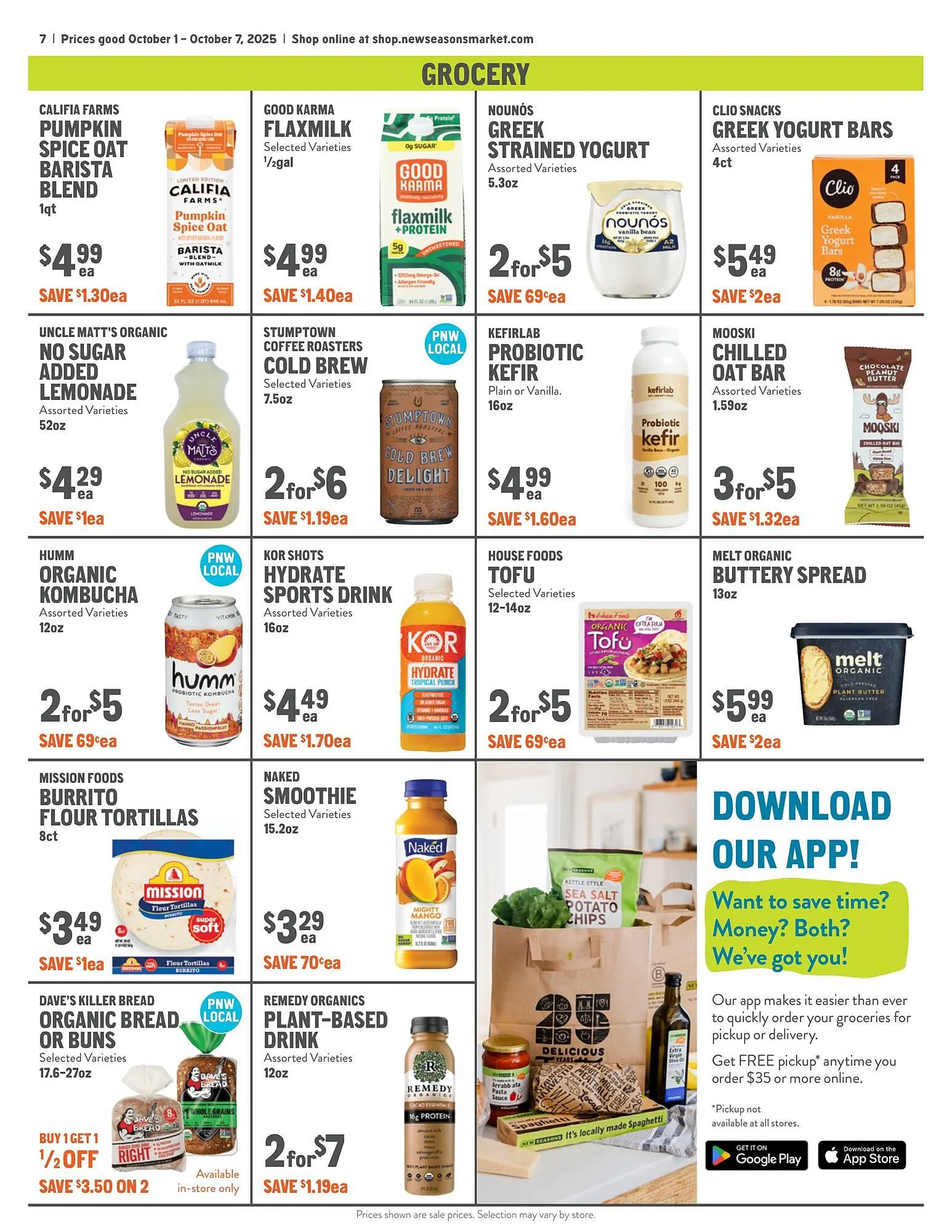 Weekly ad New Seasons Market weekly ad from October 1 to October 8 2025 - Page 7