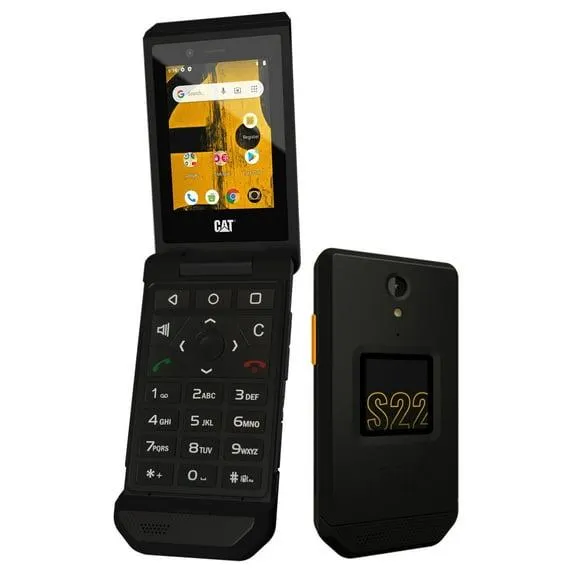 Cat S22 | Rugged Flip Phone | 16GB 2GB RAM | IP68 | 4G LTE | T-Mobile Unlocked