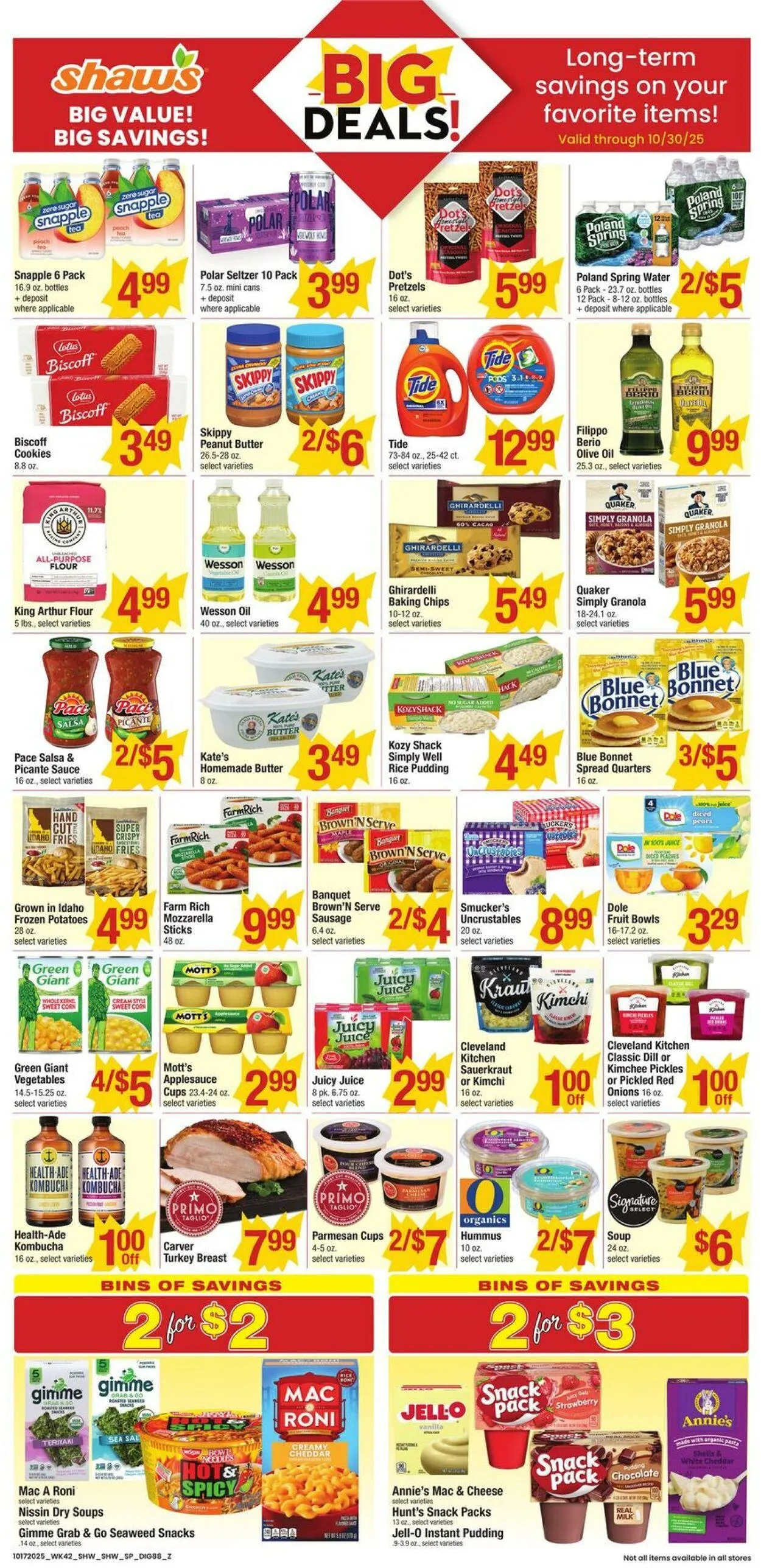 Weekly ad Shaws from October 17 to October 23 2025 - Page 8