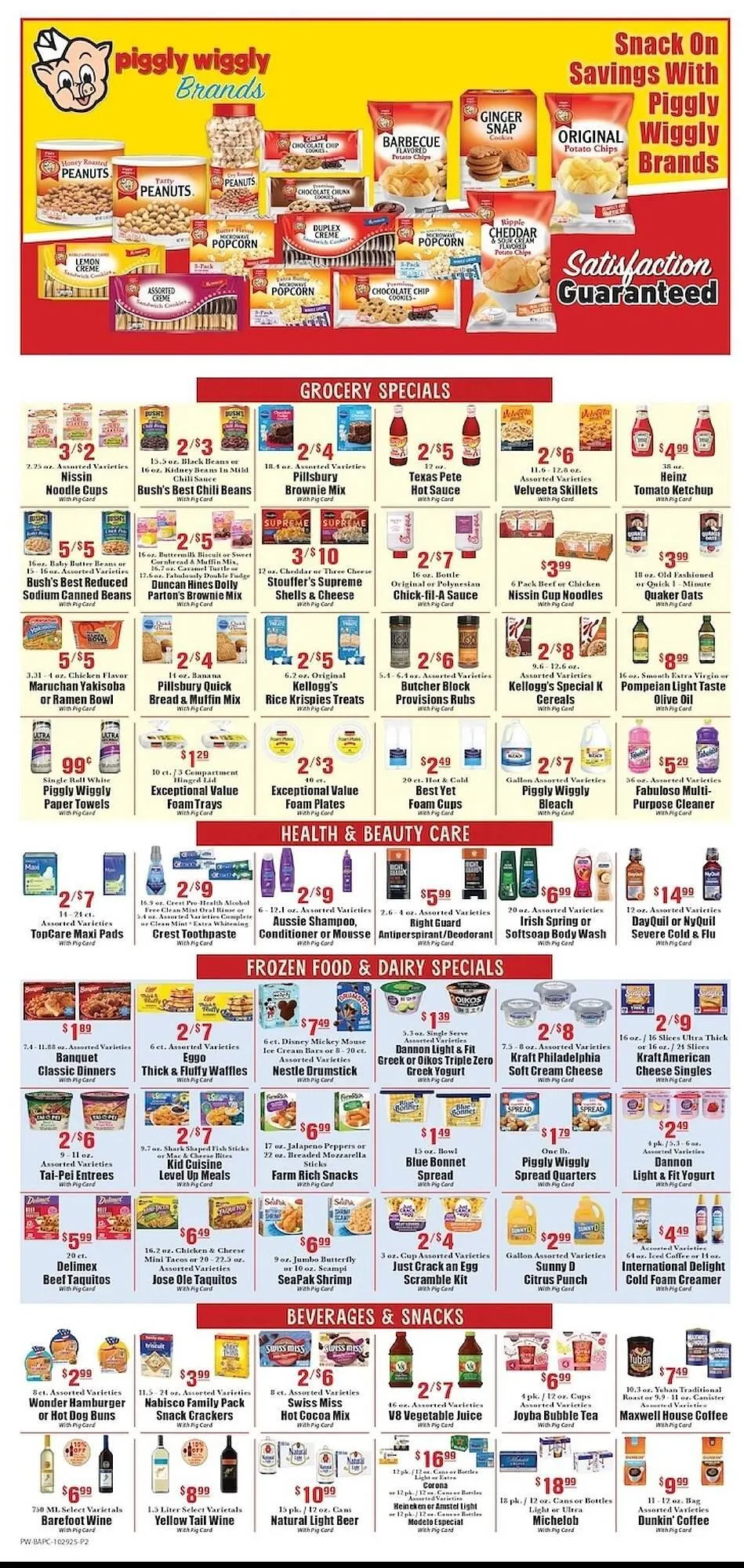Weekly ad Piggly Wiggly weekly ad from October 29 to November 4 2025 - Page 2