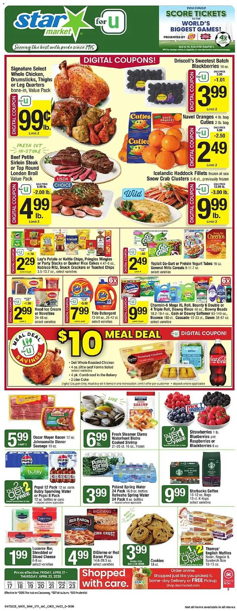 Weekly ad Star Market weekly ad from April 17 to April 24 2026 - Page 1