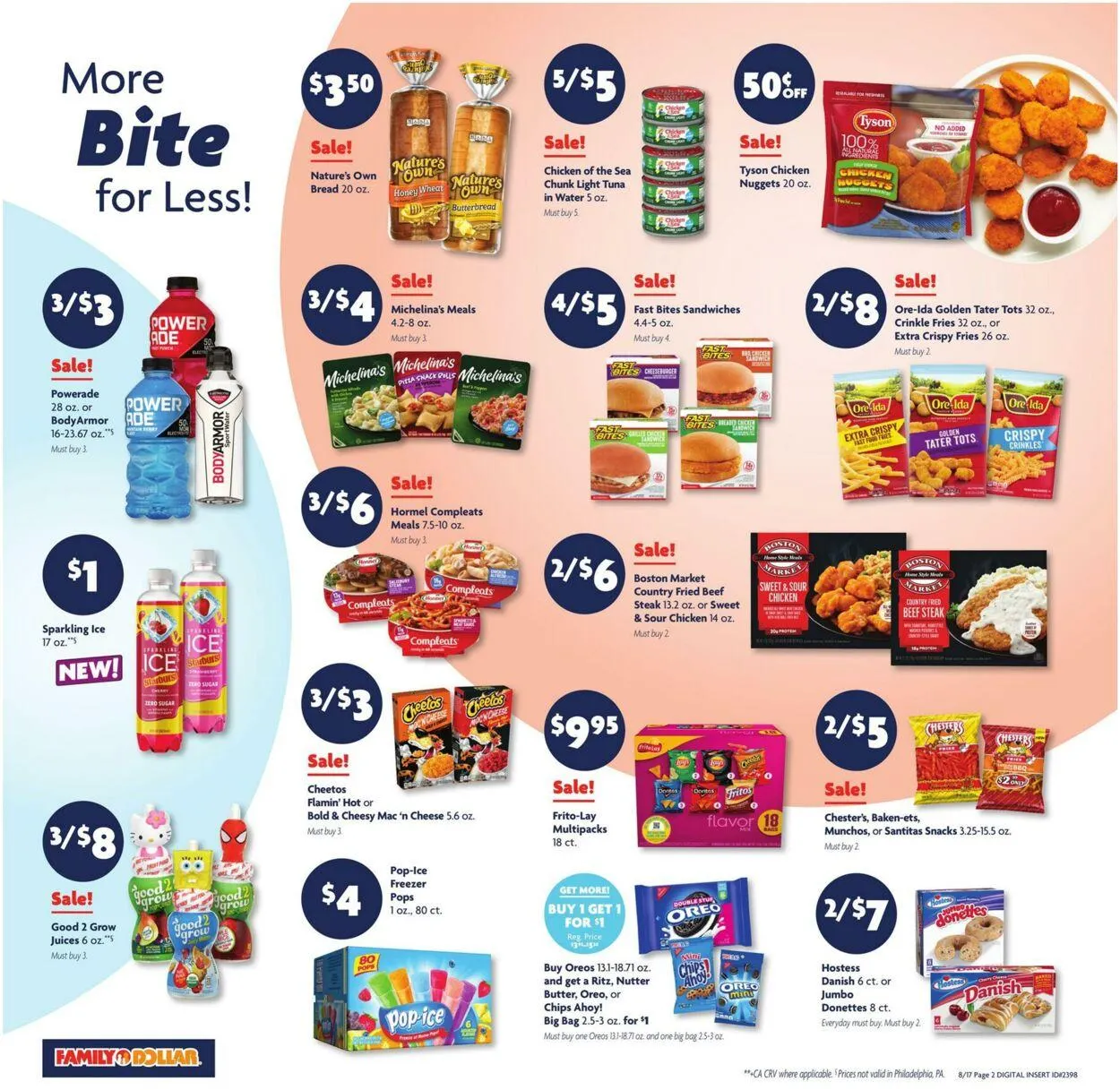 Weekly ad Family Dollar Current weekly ad from August 17 to August 23 2025 - Page 2