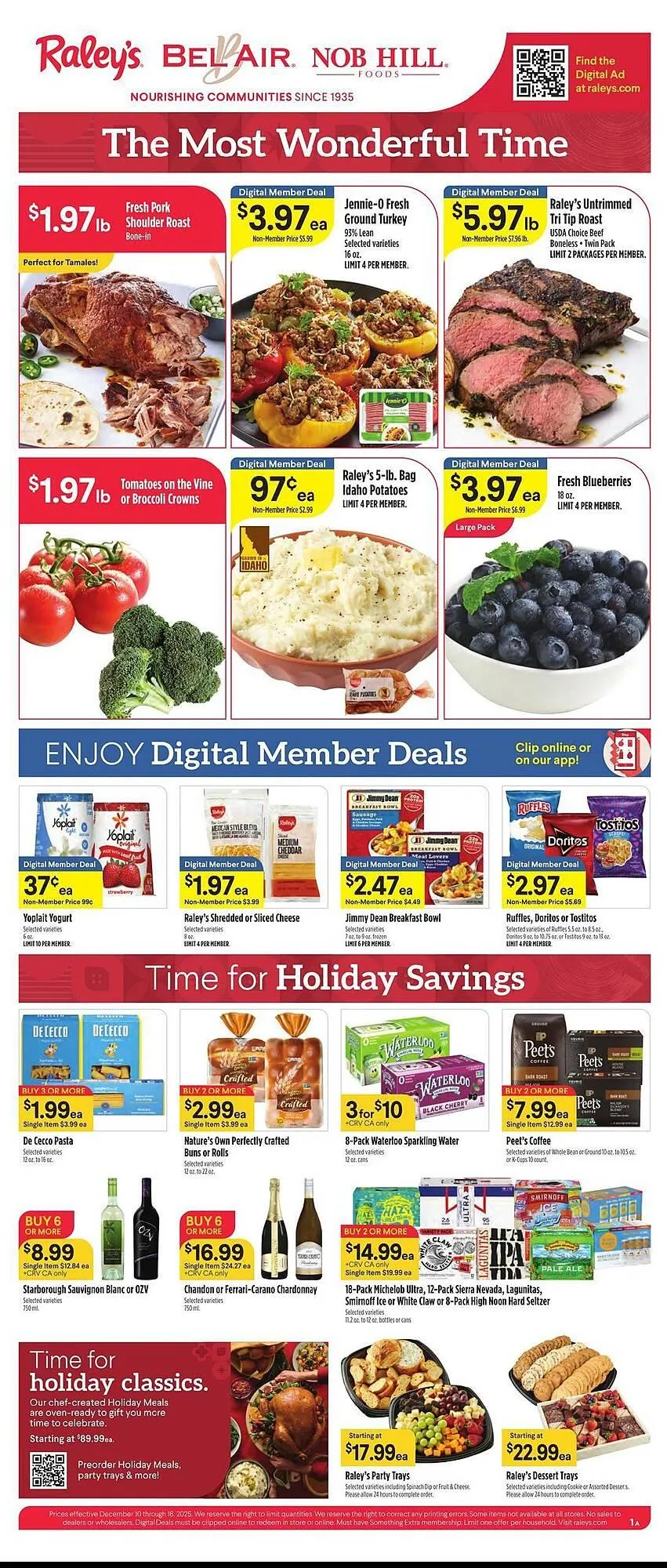 Weekly ad Nob Hill weekly ad from December 10 to December 16 2025 - Page 1
