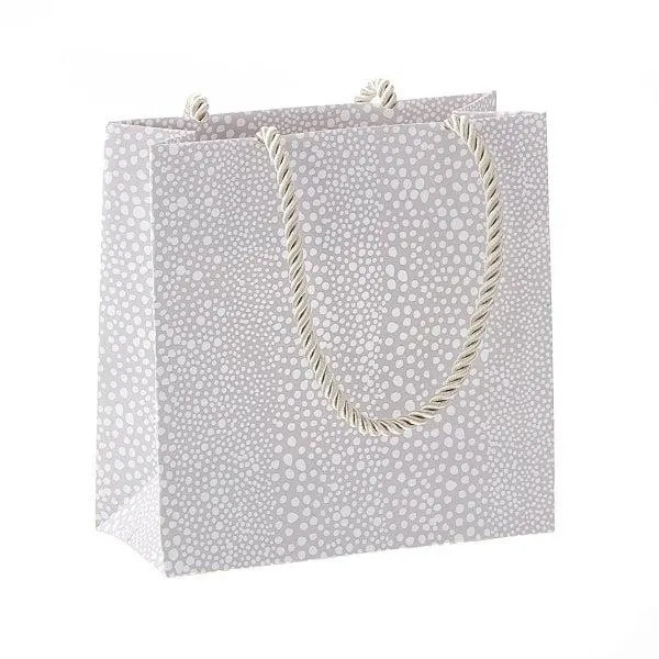 Caspari Pebble Grey Gift Bag