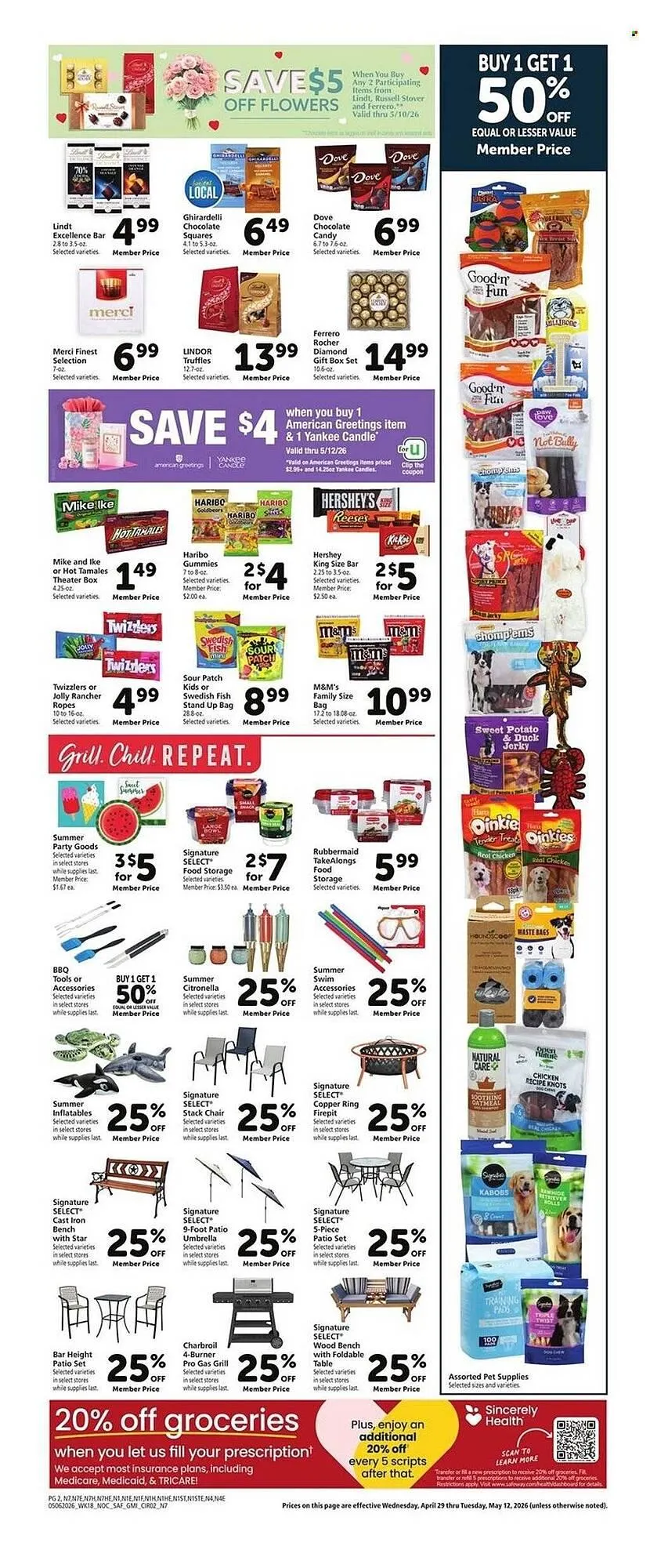 Weekly promotion Safeway weekly ad spanning from May 6 to May 12 2026 - Page 11 for Catalogue 365