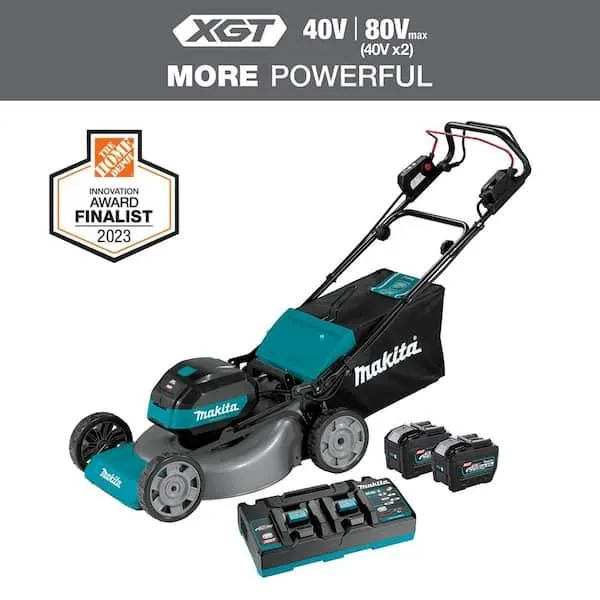 40V max XGT Brushless Cordless 21 in. Walk Behind Self-Propelled Commercial Lawn Mower Kit (8.0Ah)