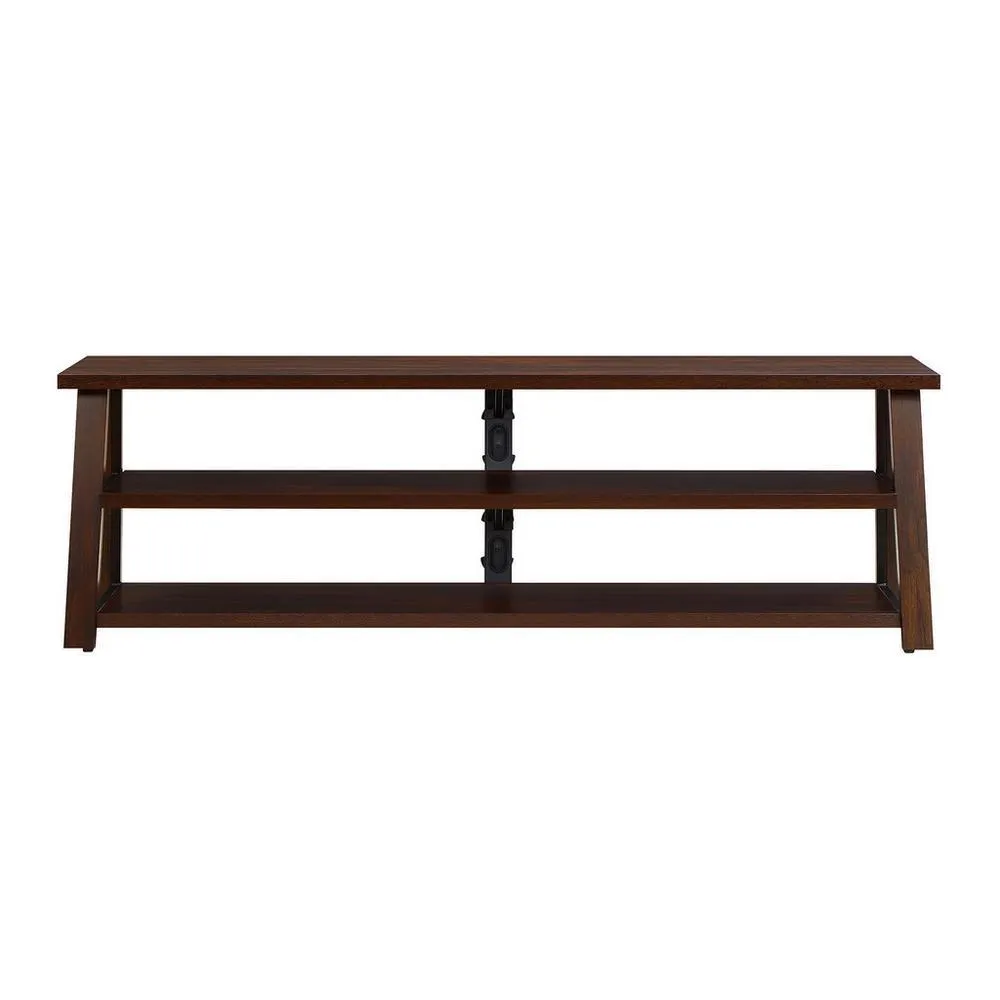 70" TV Stand - Brown Cherry