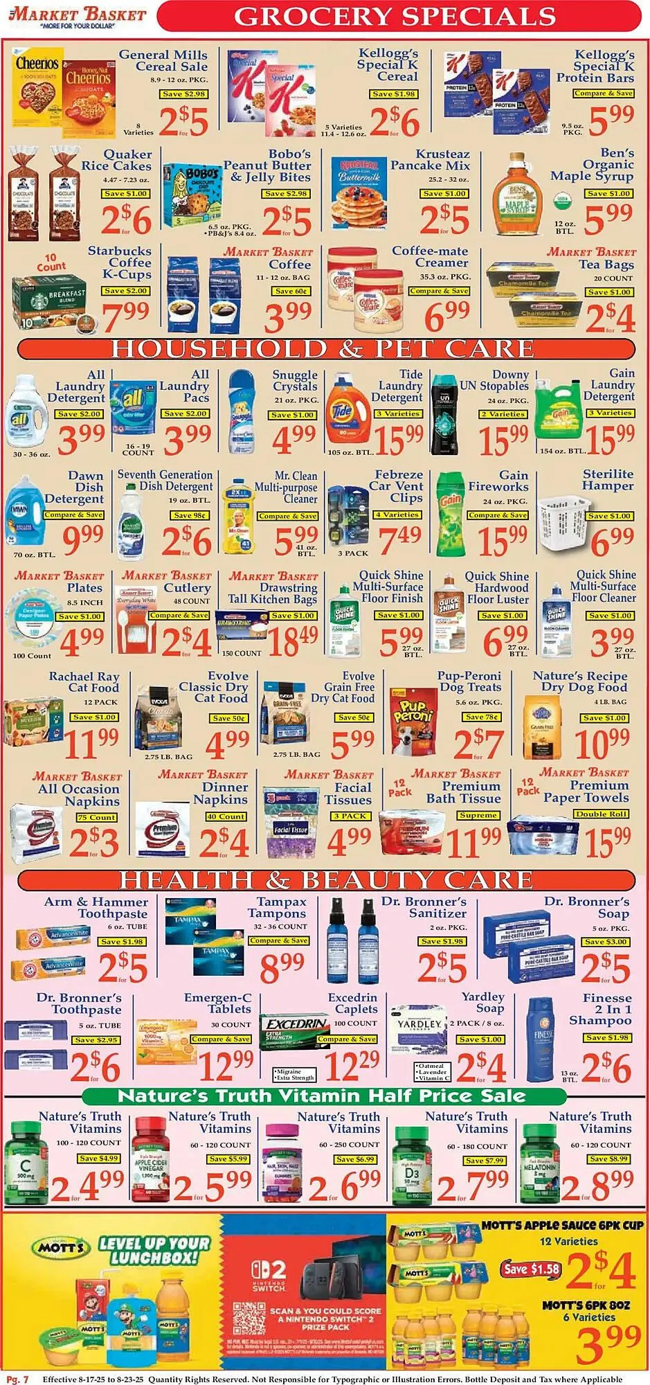 Weekly ad Market Basket Weekly Ad from August 17 to August 23 2025 - Page 7