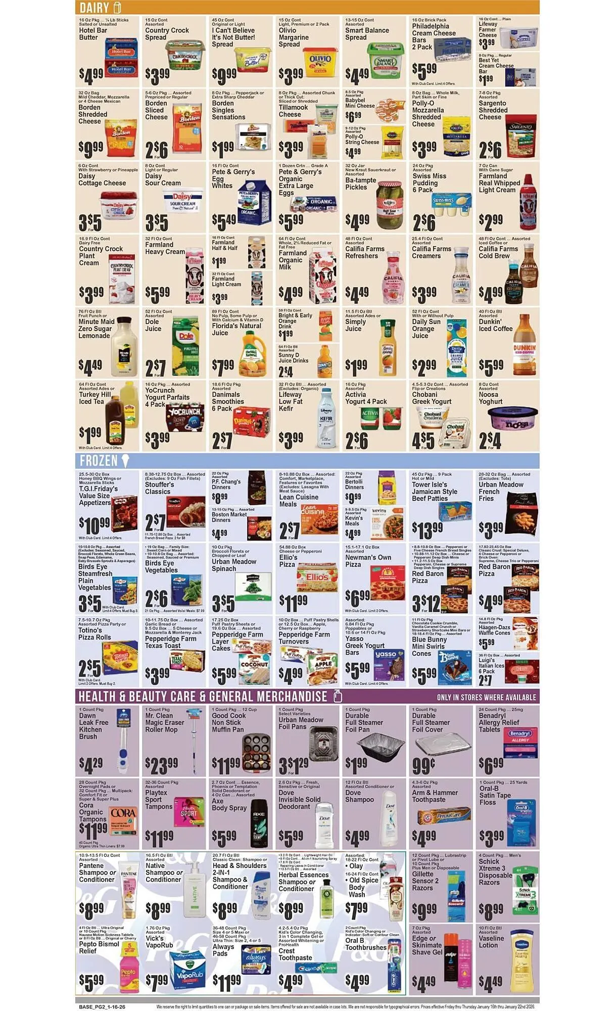 Weekly ad Food Universe circular from January 19 to January 22 2026 - Page 3