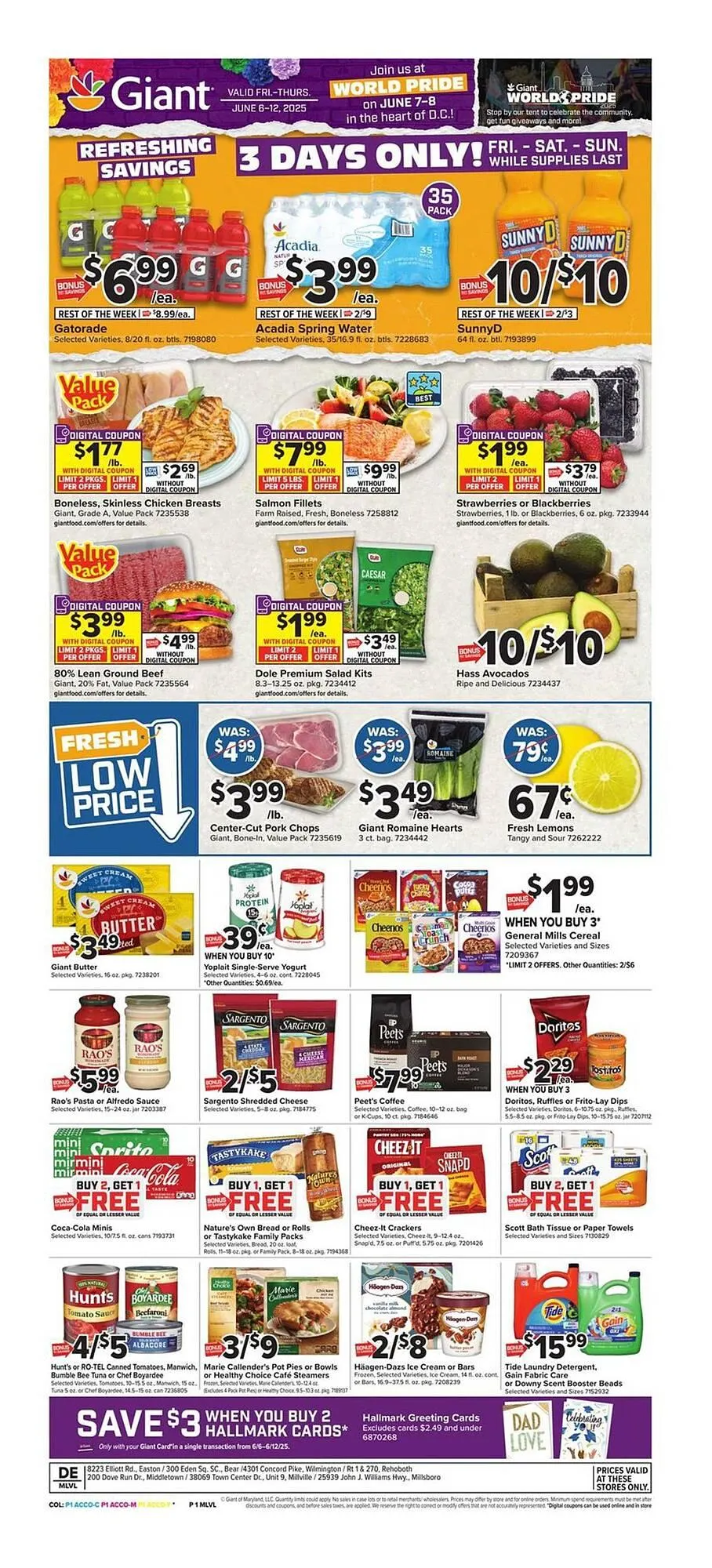 Giant Food Weekly Ad - 1