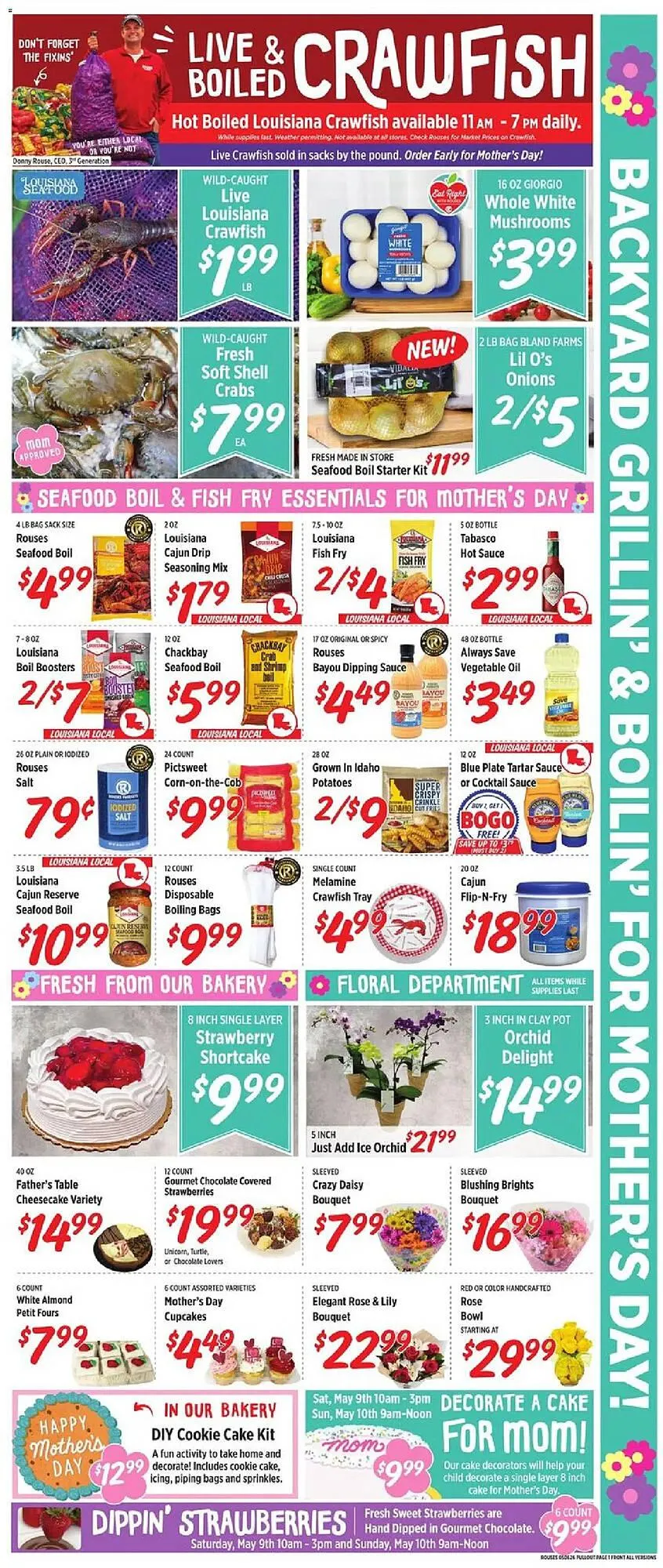 Weekly promotion Rouses weekly ad spanning from May 6 to May 12 2026 - Page 3 for Catalogue 365