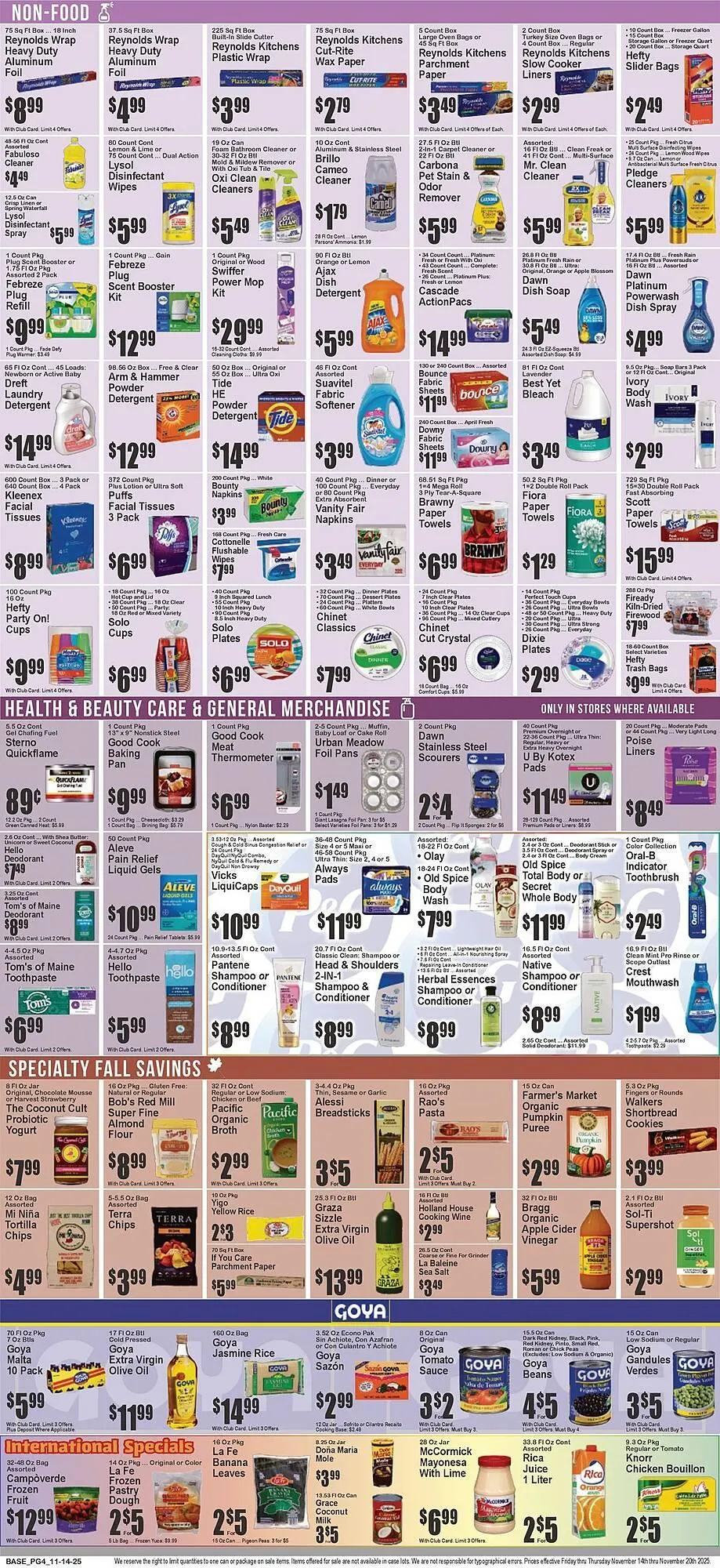 Weekly ad The Food Emporium circular from November 11 to November 27 2025 - Page 5
