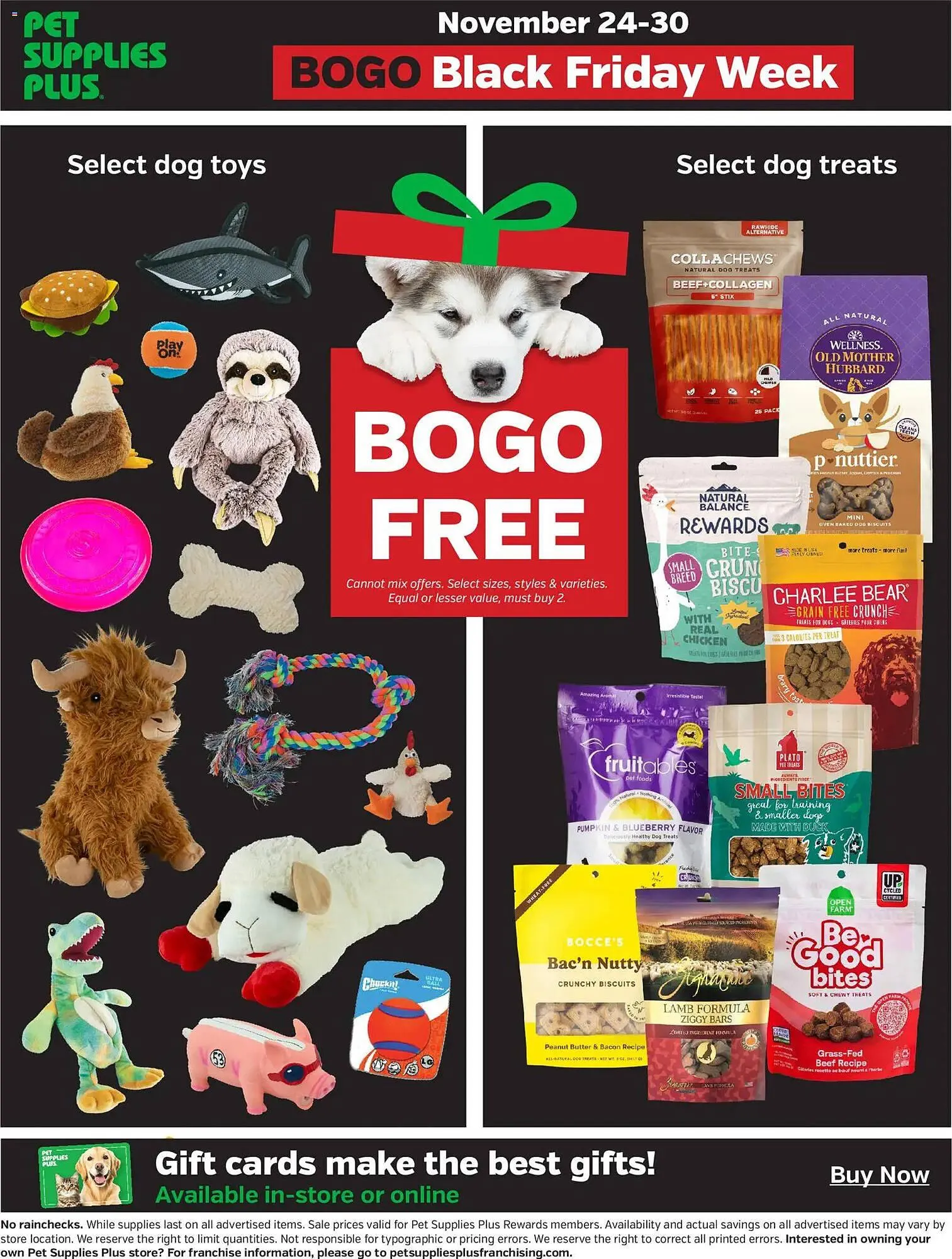 Weekly promotion Pet Supplies Plus flyer spanning from November 24 to November 30 2025 - Page 2 for Catalogue 365