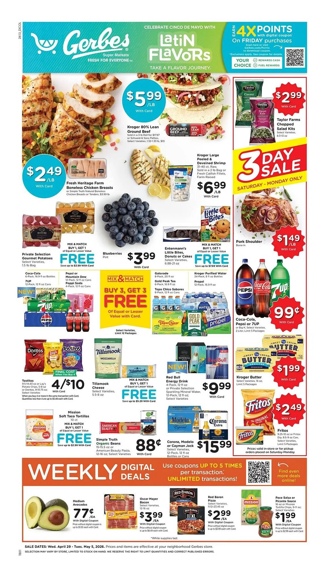 Weekly ad Gerbes weekly ad from April 29 to May 5 2026 - Page 1