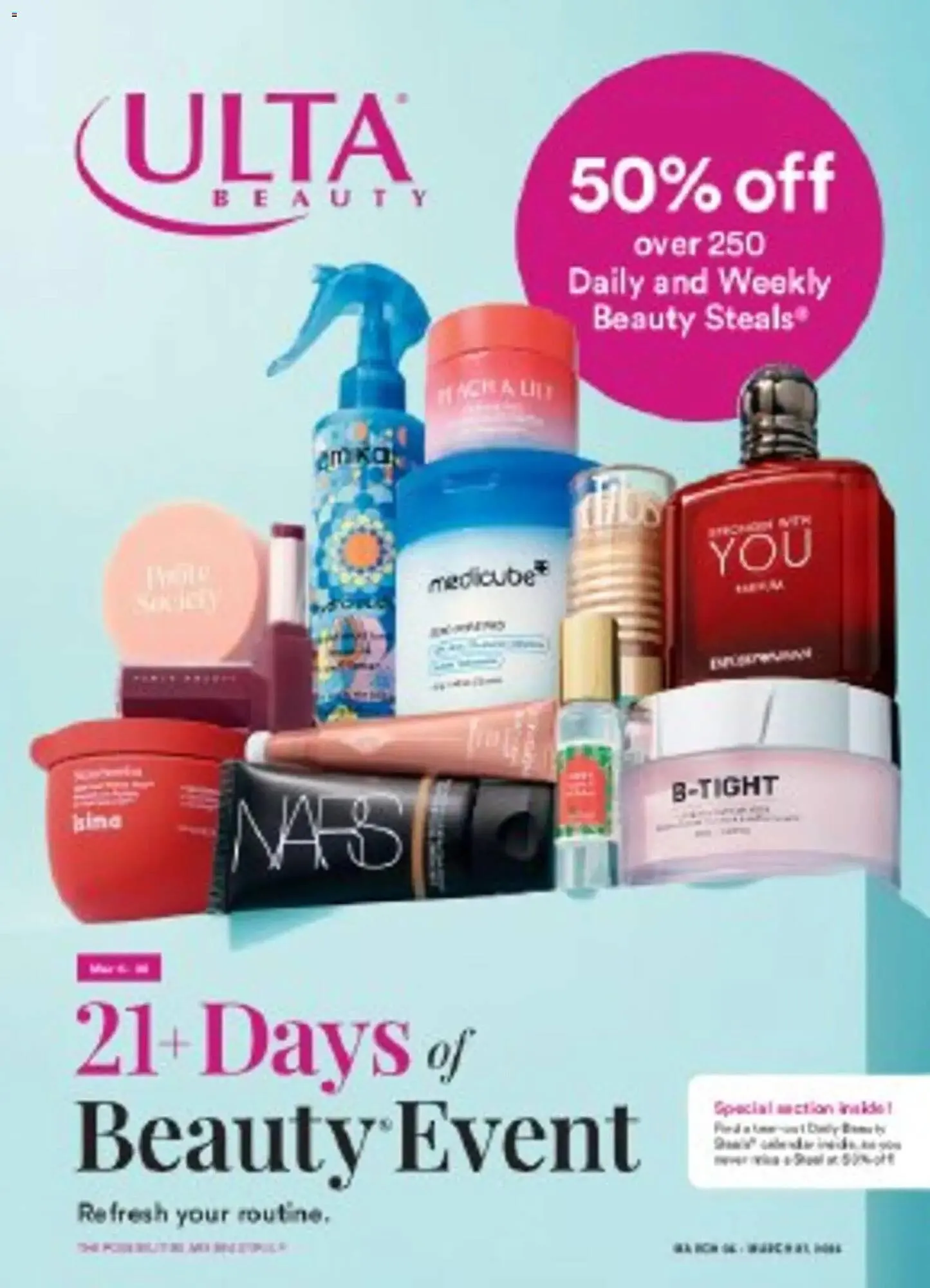 Weekly ad Ulta Beauty weekly ad from March 6 to March 28 2026 - Page 1