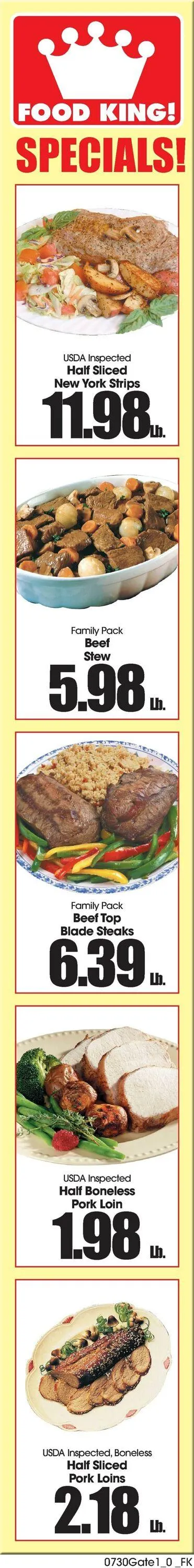 Weekly ad Food King Current weekly ad from July 30 to August 6 2025 - Page 7