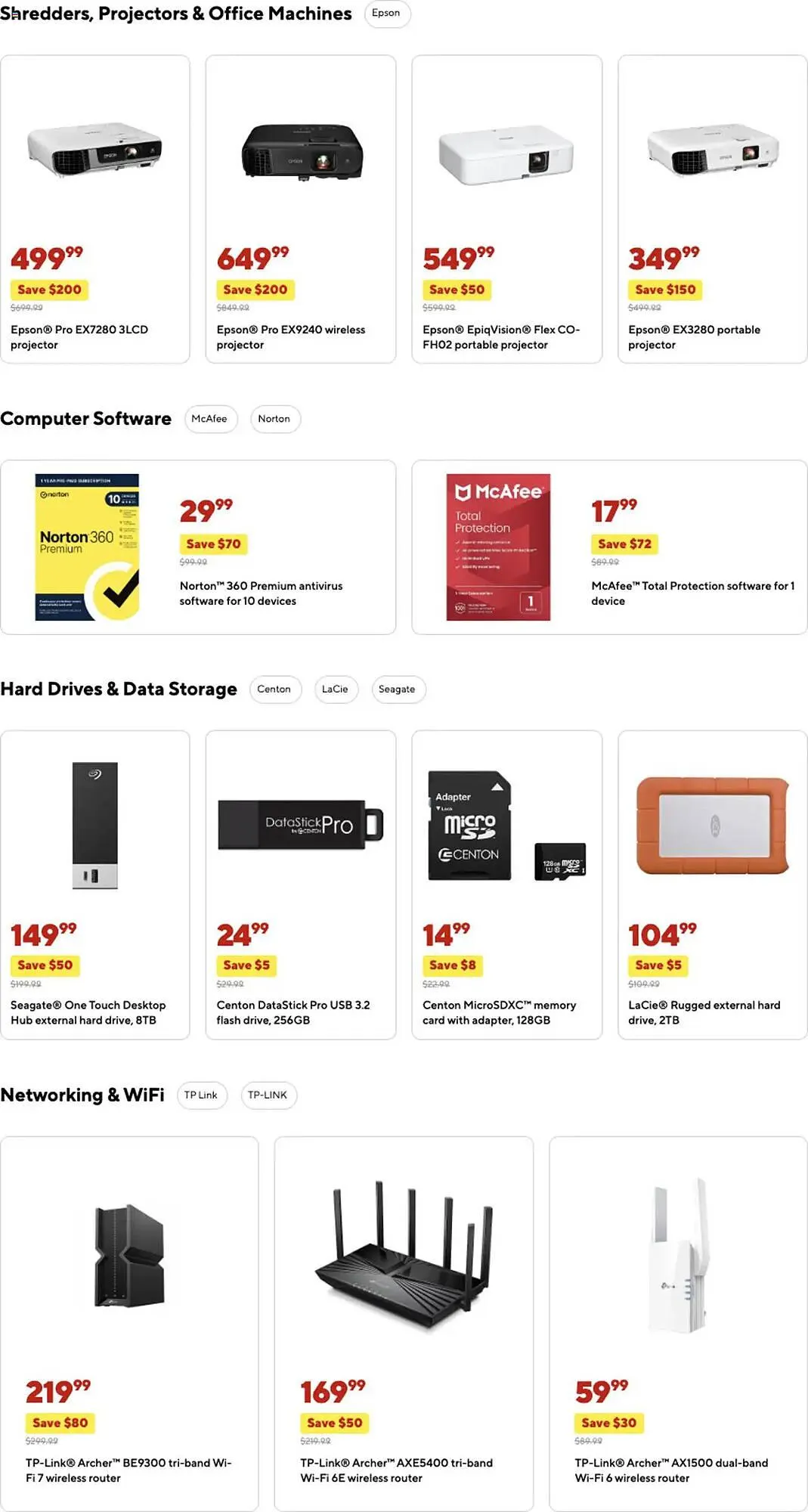 Weekly ad Staples weekly ad from September 28 to October 4 2025 - Page 7